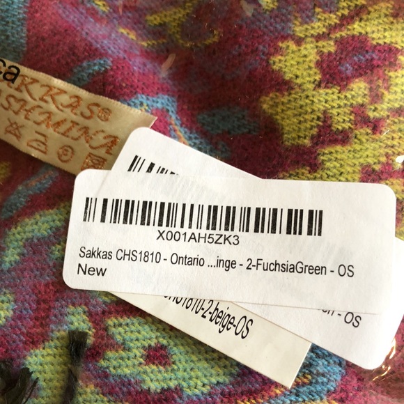 PASHMINA SCARF/WRAP 74x26” - Picture 7 of 7